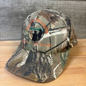 Capable Partners Hat Cap Strap Back Brown Camo Realtree Hunting Outdoors